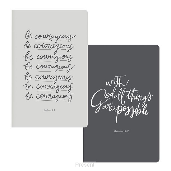 Notepad Set, Be Courageous