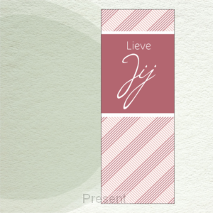 Boekenlegger: Lieve jij