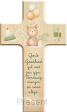 Houten kruisje Gods goedheid