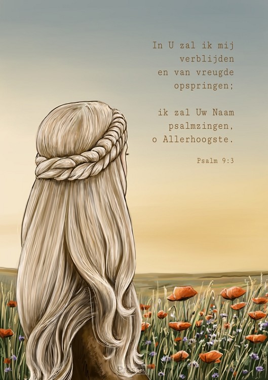 Enkele kaart: In U zal ik mij verblijden