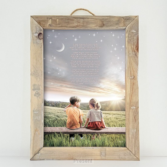 Schilderij: A3 Ik ga slapen