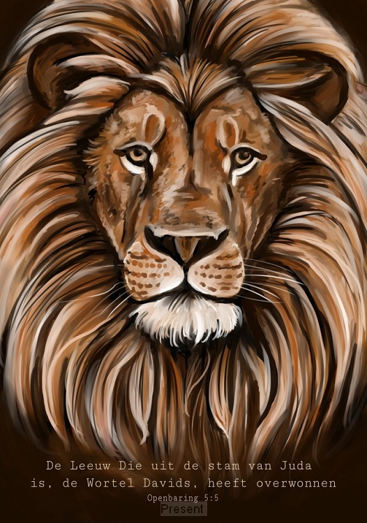 Enkele kaart: De Leeuw Die uit de stam