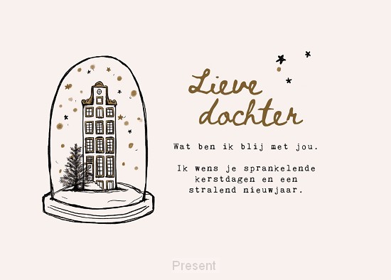 Enkele kaart: Lieve dochter