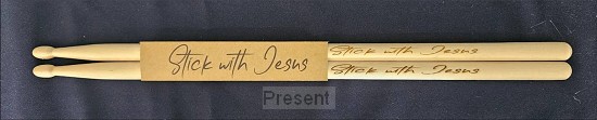 Drumsticks Naturel 7A Stick with Jesus