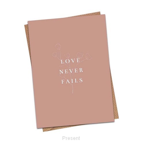 Kaart love never fails