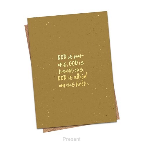 God is voor ons God is naast ons God is