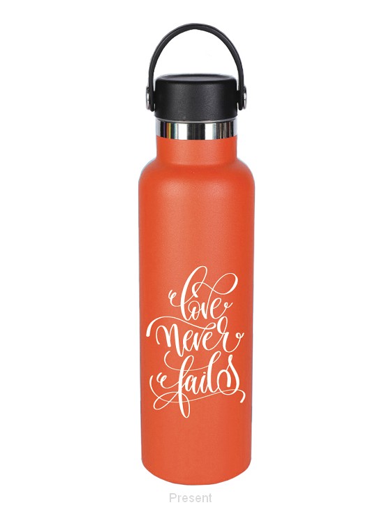 Thermos bottle, love never fails