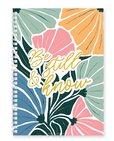 Softcover Journal, Be still & Know