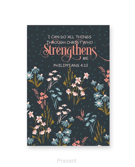 Notebook Pad I can do all things