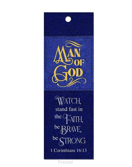 Luxleather Bookmark Man of God
