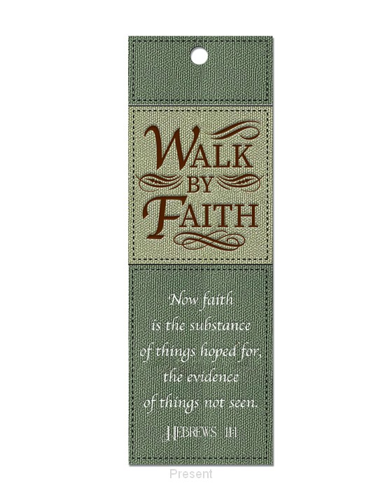 Luxleather Bookmark Walk by faith