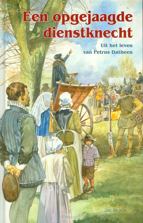 Een opgejaagde dienstknecht