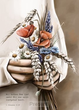 Canvas A4: Wij hebben Hem lief