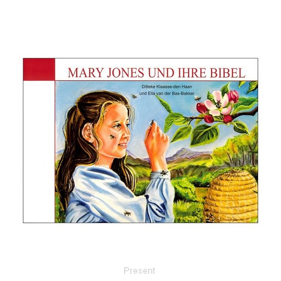 In dit prentenboek wordt de waargebeurde geschiedenis van Mary Jones en haar Bijbel op een eenvoudige wijze naverteld aan jonge kinderen.
Het boek telt 35 hoofdstukken. De 35 illustraties zijn getekend door Ella van der Bas-Bakker. De ene helft is fullcolour, de andere zwart-wit. Het boek is voor te lezen voor kinderen vanaf 4 jaar. Het is zelf te lezen voor kinderen vanaf 7 jaar.
Gebonden, 76 blz.
Paperbackeditie van titel BK61, in kleinere uitvoering.
76 blz.
