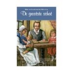 Op een dag is moe-der Ba-ker al-leen.
Ze zoekt het he-le huis door.
Tot-dat ze erg moe is...
Ze ploft neer op een ou-de, ver-sle-ten stoel.
Ze kijkt de ka-mer nog eens rond...
Dan ... ja, dan ziet ze wat...
Om zelf te lezen vanaf 7 jaar. Om voor te lezen vanaf 4 jaar.
Gebonden, 31 blz.