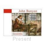 In dit prentenboek wordt het leven van John Bunyan op een eenvoudige wijze verteld. 
Het boek telt 35 hoofdstukken. 
De 35 illustraties zijn getekend door Ella van der Bas-Bakker. Meer dan de helft is fullcolour, de andere zwart-wit.
Om voor te lezen vanaf ca. 6 jaar. Om zelf te lezen vanaf ca. 7 jaar.
Gebonden, 73 blz.