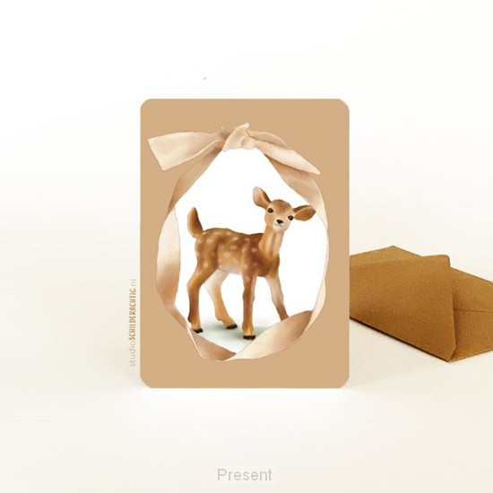 Enkele kaart: Hertje