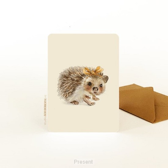 Enkele kaart: Egel strik