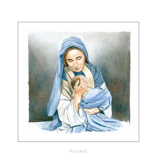 Dubbele wenskaart: Vroedvrouw