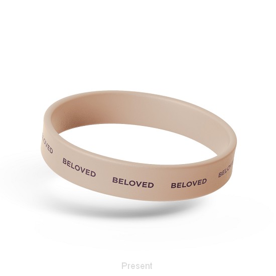 Siliconen armbandje: Beloved