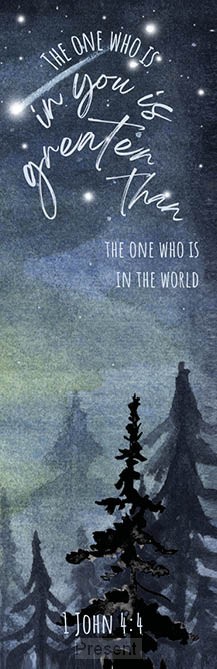 Boekenlegger watercolors: Greater than