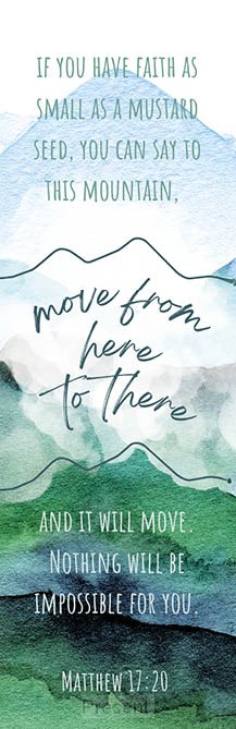 Boekenlegger watercolors: Move from here