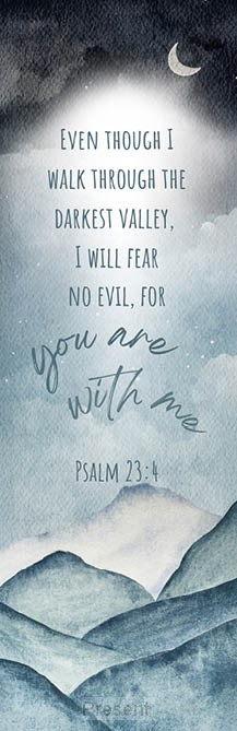 Boekenlegger watercolor: You are with me