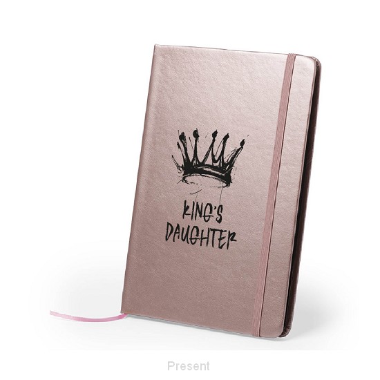 Metallic notitieboek: King's daughter