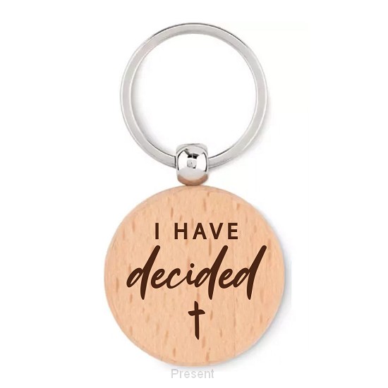 Sleutelhanger: I have decided