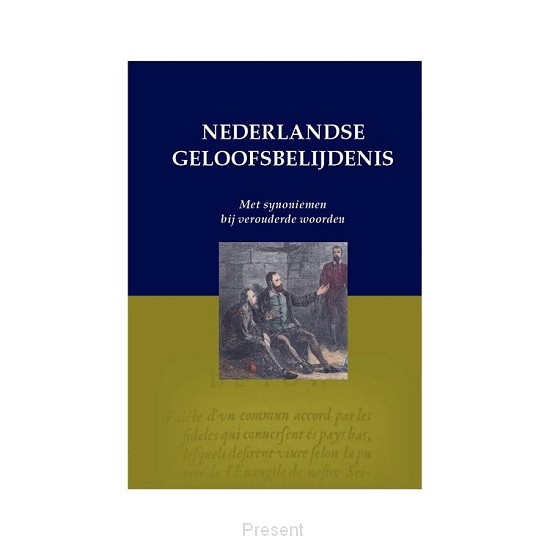 Nederlandse Geloofsbelijdenis met uitgeschreven Bijbelteksten en synoniemen.
Gebonden.
169 blz.