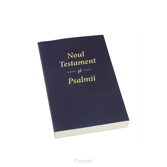 Nieuwe Testament met Psalmen.
Paperback.
11,4 x 8 cm.