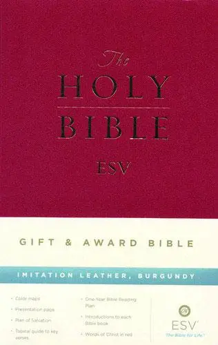 ESV Gift and award burgundy