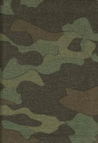 NLT - Camo Bible With Zip