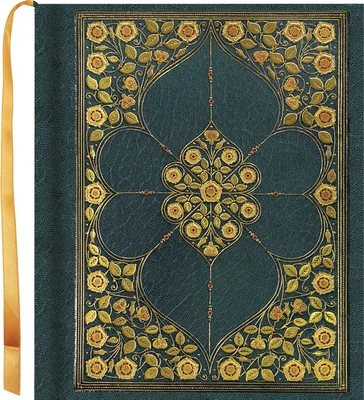 Beschrijving
Prachtig, groot notitieboek van Peter Pauper. Het ontwerp is gebaseerd op een met juwelen versierd boek, welke rond 1910 werd gemaakt als een verlichte editie van Tennyson's 'The Lady of Shalott'. Deze reproductie heeft een reliëf en is verfraaid met goudfolie. Dankzij het handige leeslint kun je snel terug vinden waar je bent gebleven. De paginaranden zijn voorzien van verguld bladgoud. Complementaire schutbladen aan de binnenkant van de omslag versterken het ontwerp. Dit boekje heeft een luxe afwerking (hardcover), is voorzien van 192 licht gelinieerde pagina's en heeft een leeslint. Formaat ca. 18 × 23 cm.