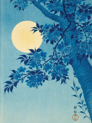 Bookbound Journal: Cherry on a Moonlit N