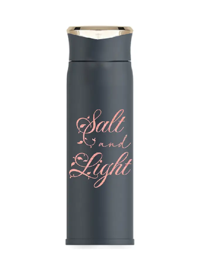 Flask Bottle, Salt and light