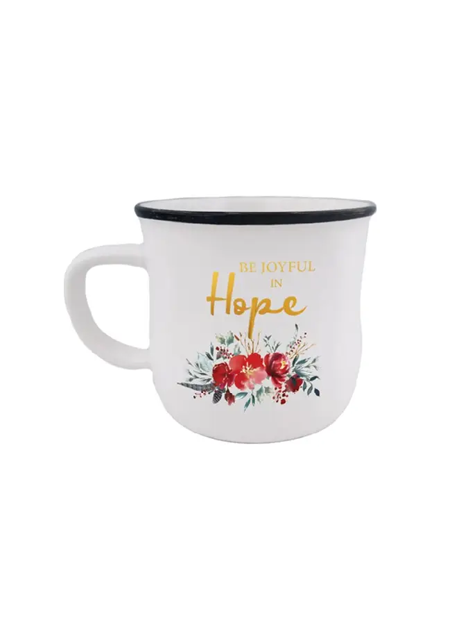 Ceramic mug Be joyful in hope