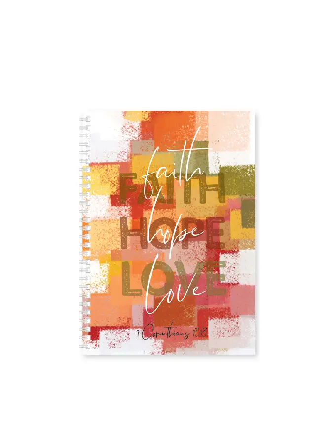 Softcover Journal, Faith Hope Love