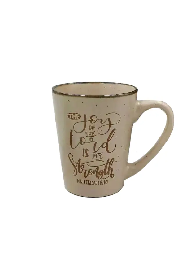 Mug beige, Joh of the Lord