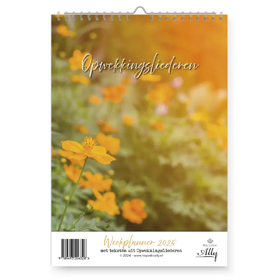 Weekplanner opwekkingsliederen