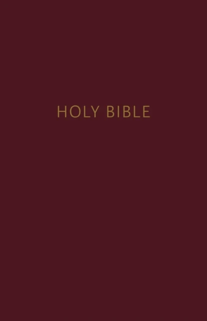 NKJV, Pew Bible, Hardcover, Burgundy, Re