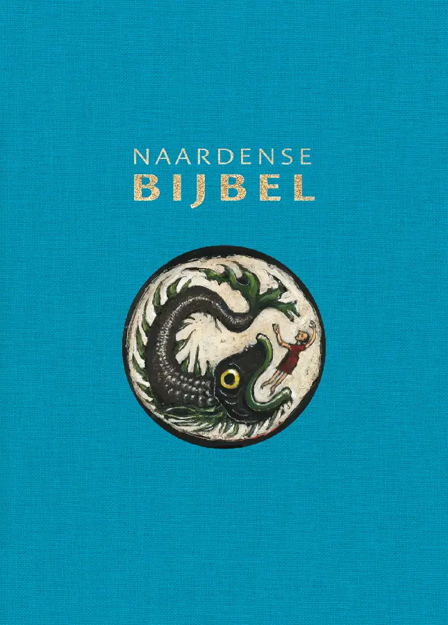 Bijbel met DC, Azurblauw, linnen