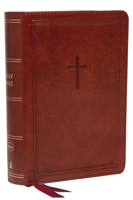 NKJV-Compact Reference Bible Brown