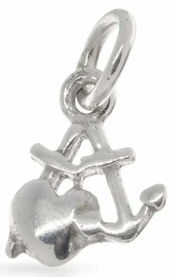 925 silver pendant Geloof Hoop Liefde 10