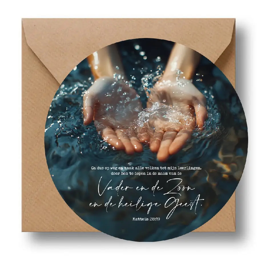 Cirkelkaart: Laat de kinderen bij Mij