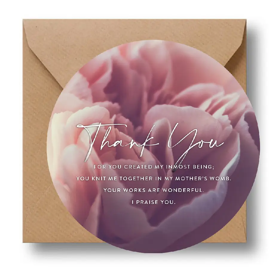 Cirkelkaart: Vertrouw op de Heer