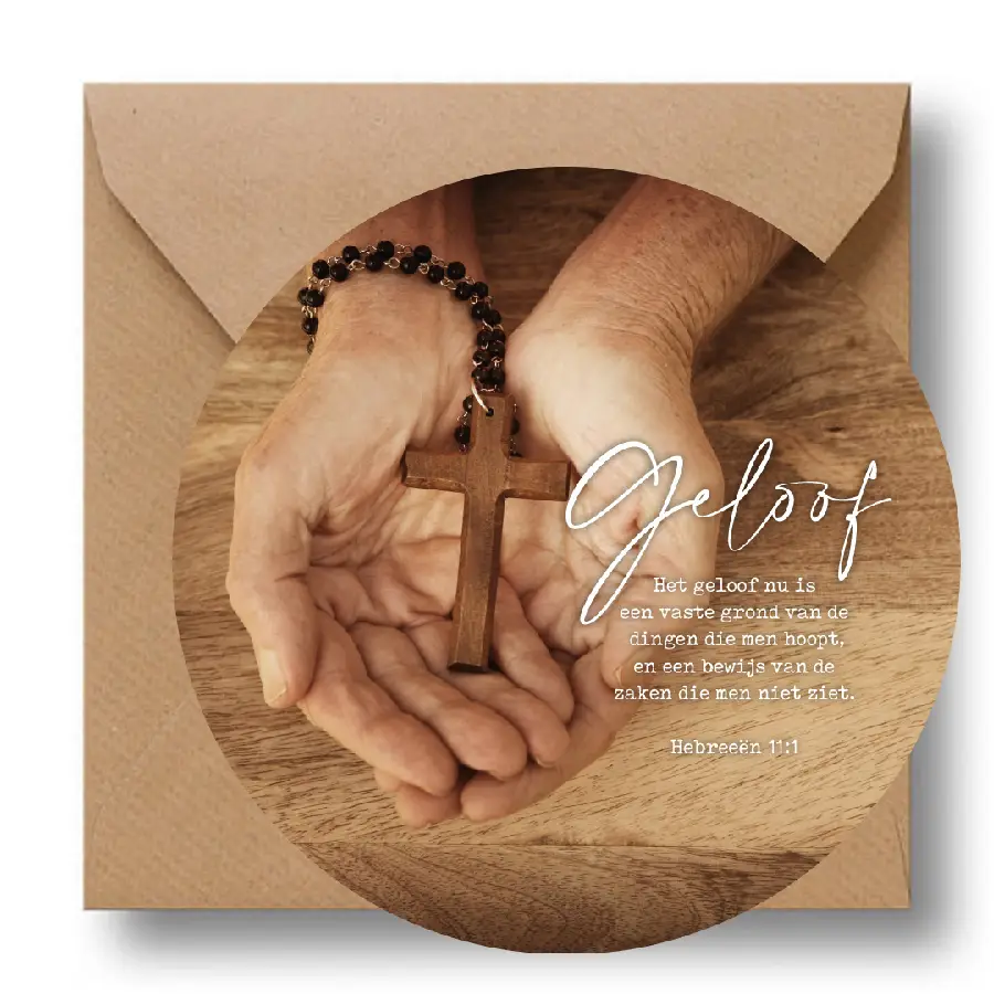 Cirkelkaart: Uw woord is een lamp