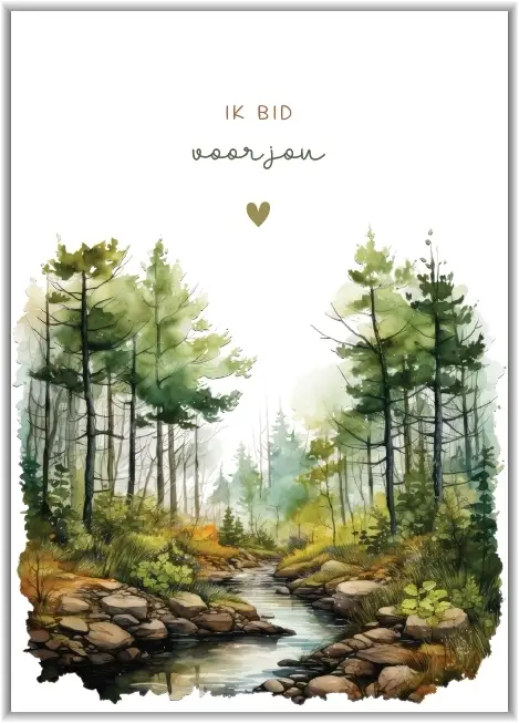 Enkele kaart: Ik bid voor jou