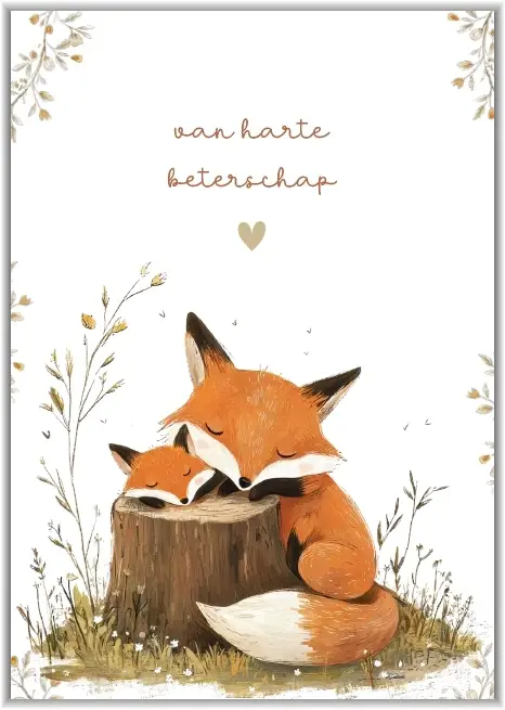 Enkele kaart: Beterschap