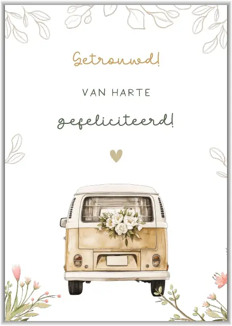 Enkele kaart: Huwelijk